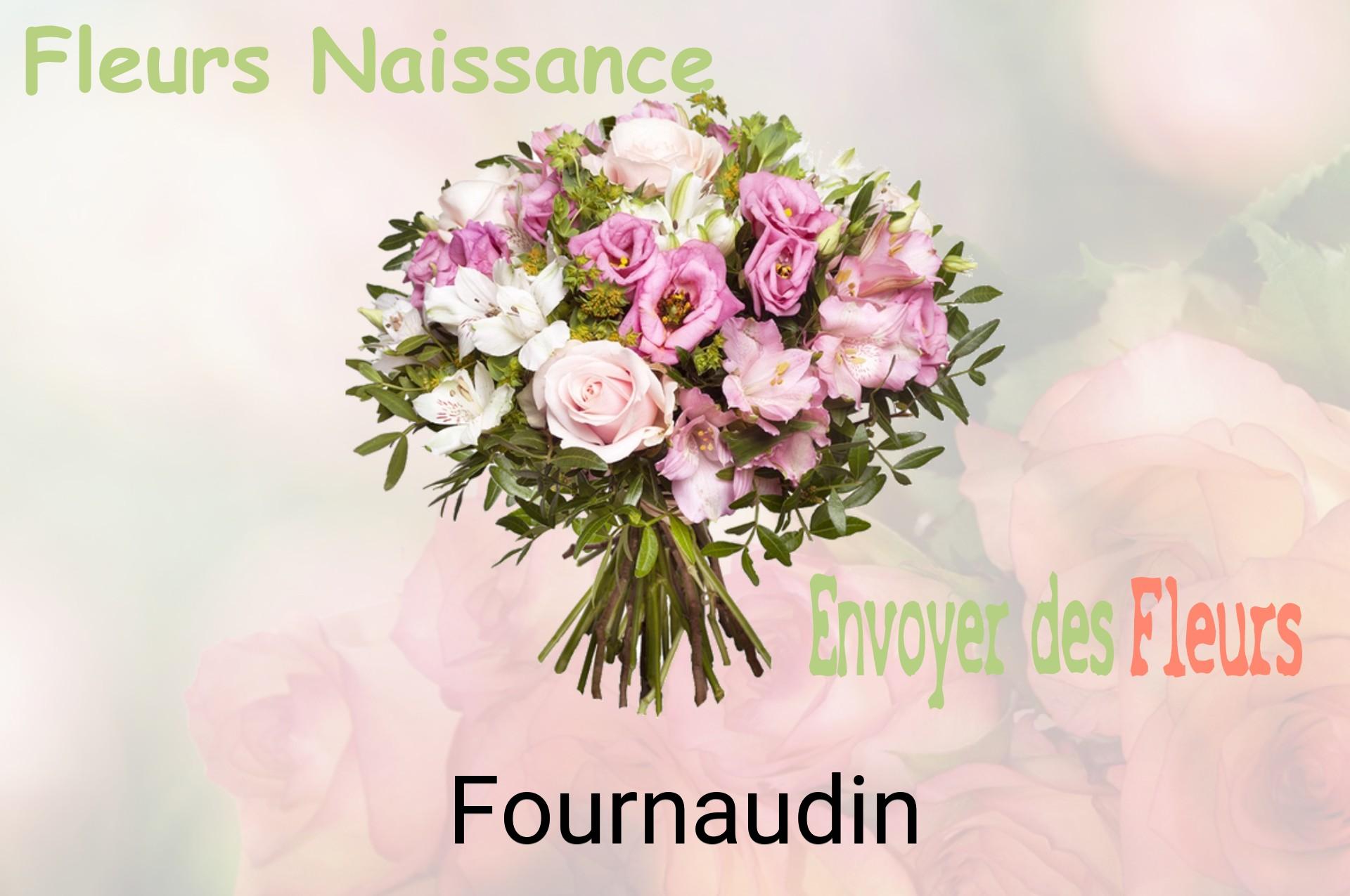 Bouquet de fleurs de naissance livré à Fournaudin